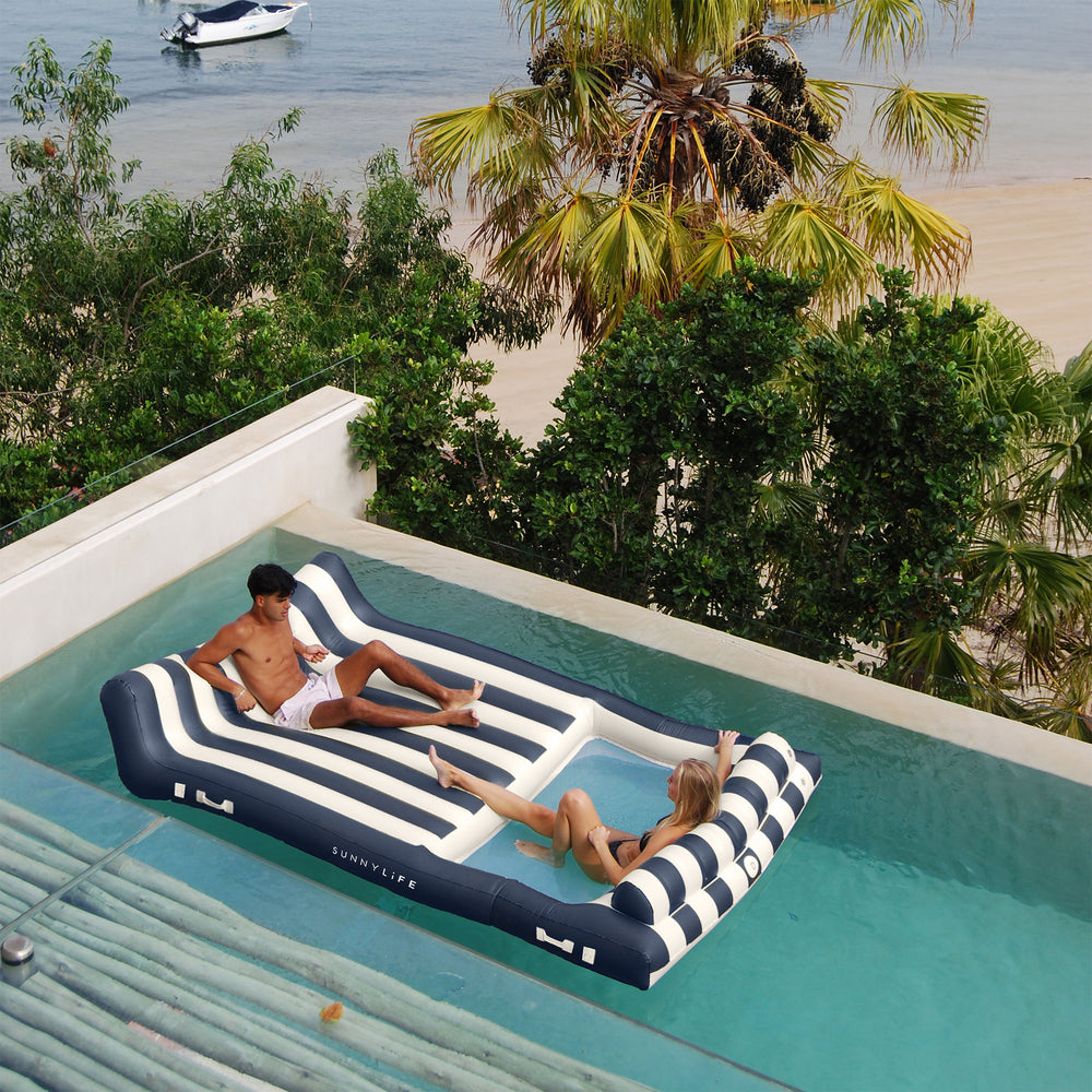 Floating Oasis - Marine Stripe - SUNNYLiFE AU