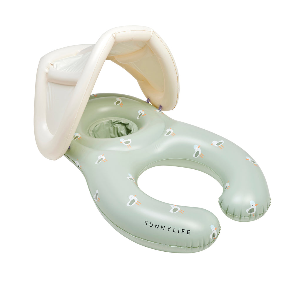 Float Together Baby Seat - Sammy the Seagull Green - SUNNYLiFE AU