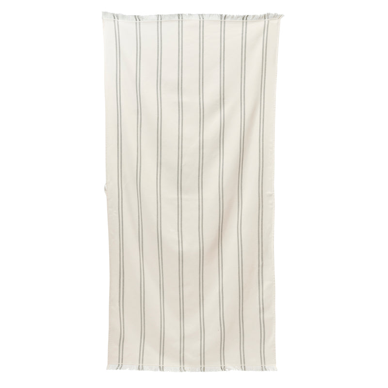 Fouta Towel - Olive Stripe