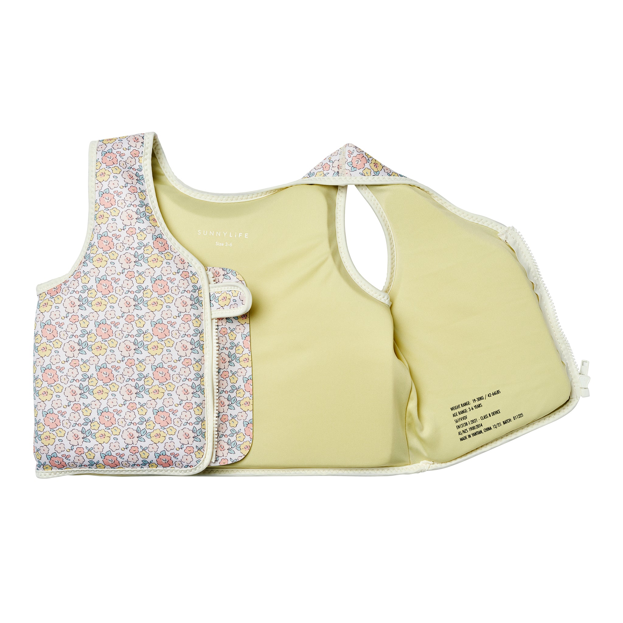 Swim Vest 3-6 - Into the Garden