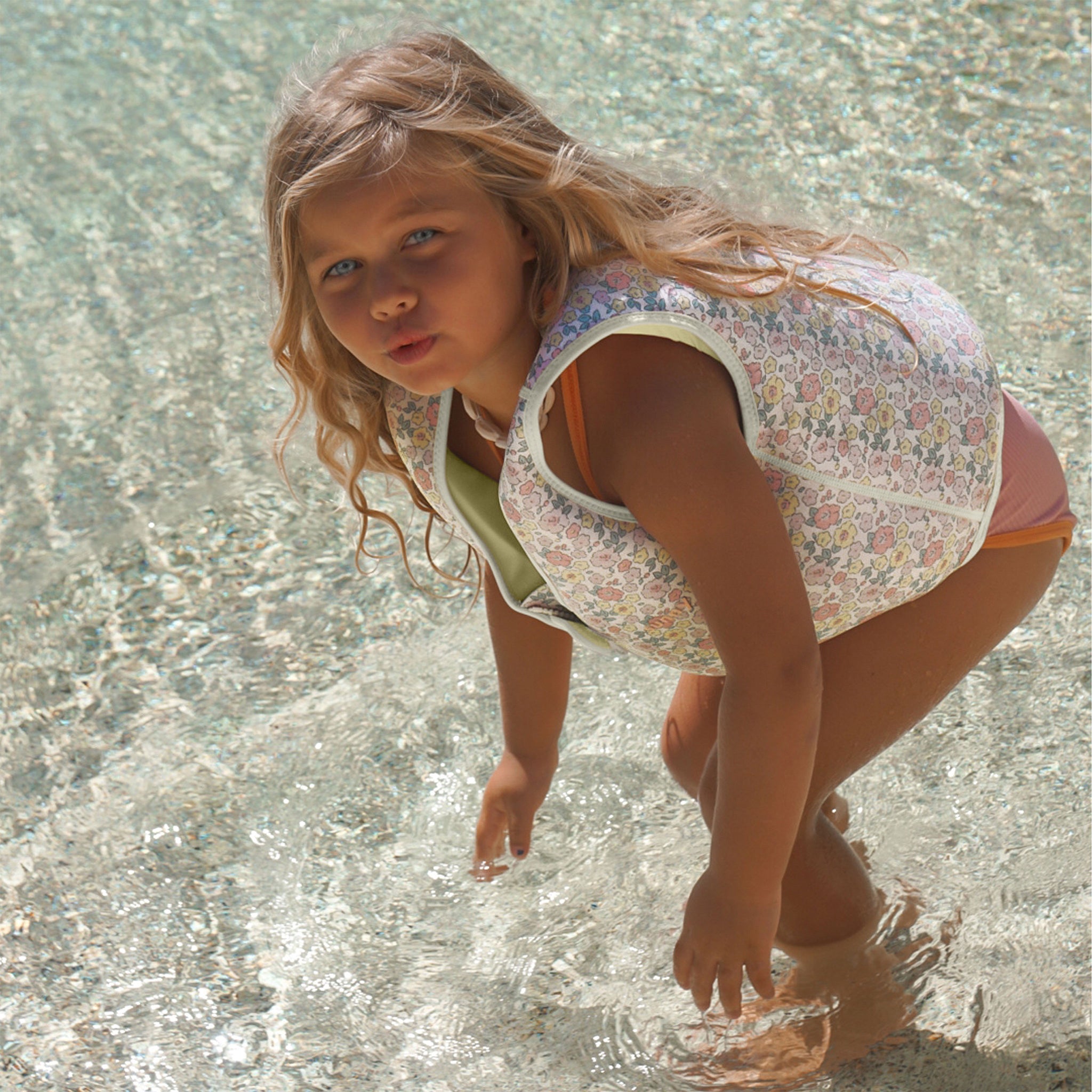 Swim Vest 3-6 - Into the Garden