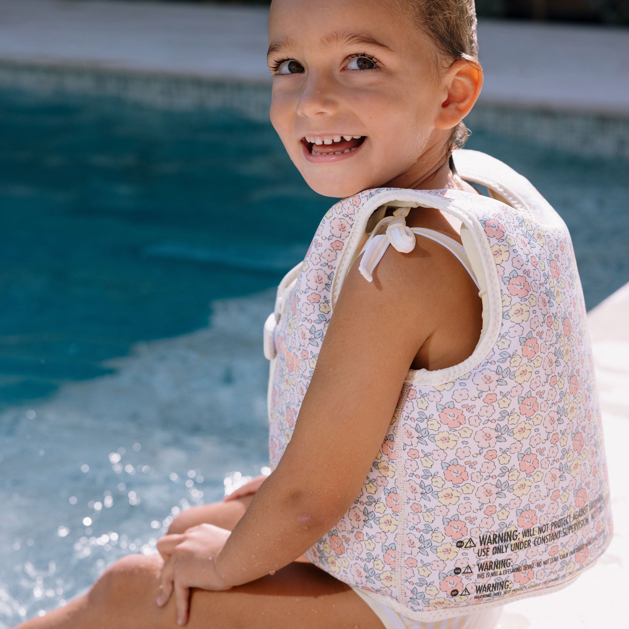 Swim Vest 3-6 - Into the Garden