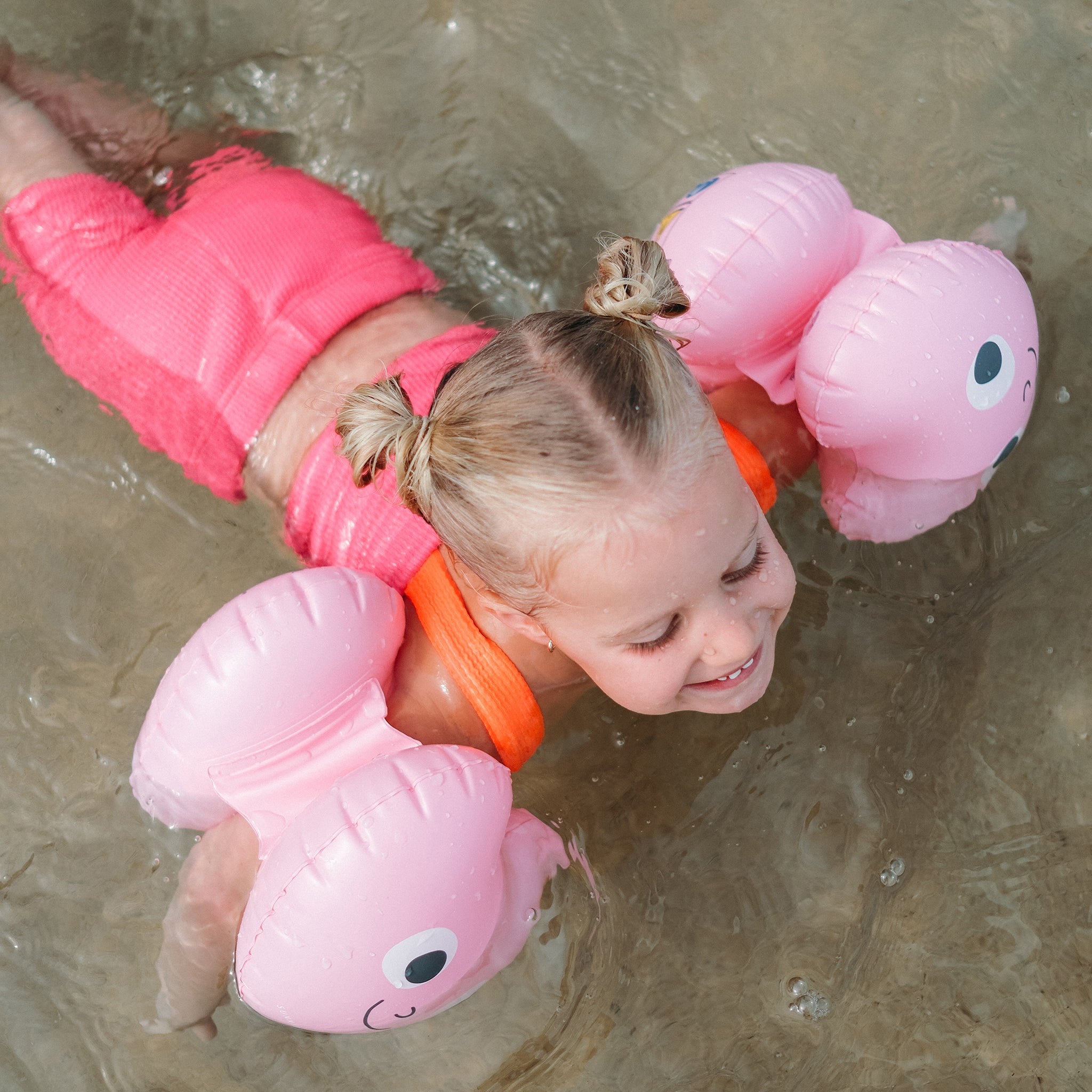 Inflatable Arm Band - Poppy the Peach