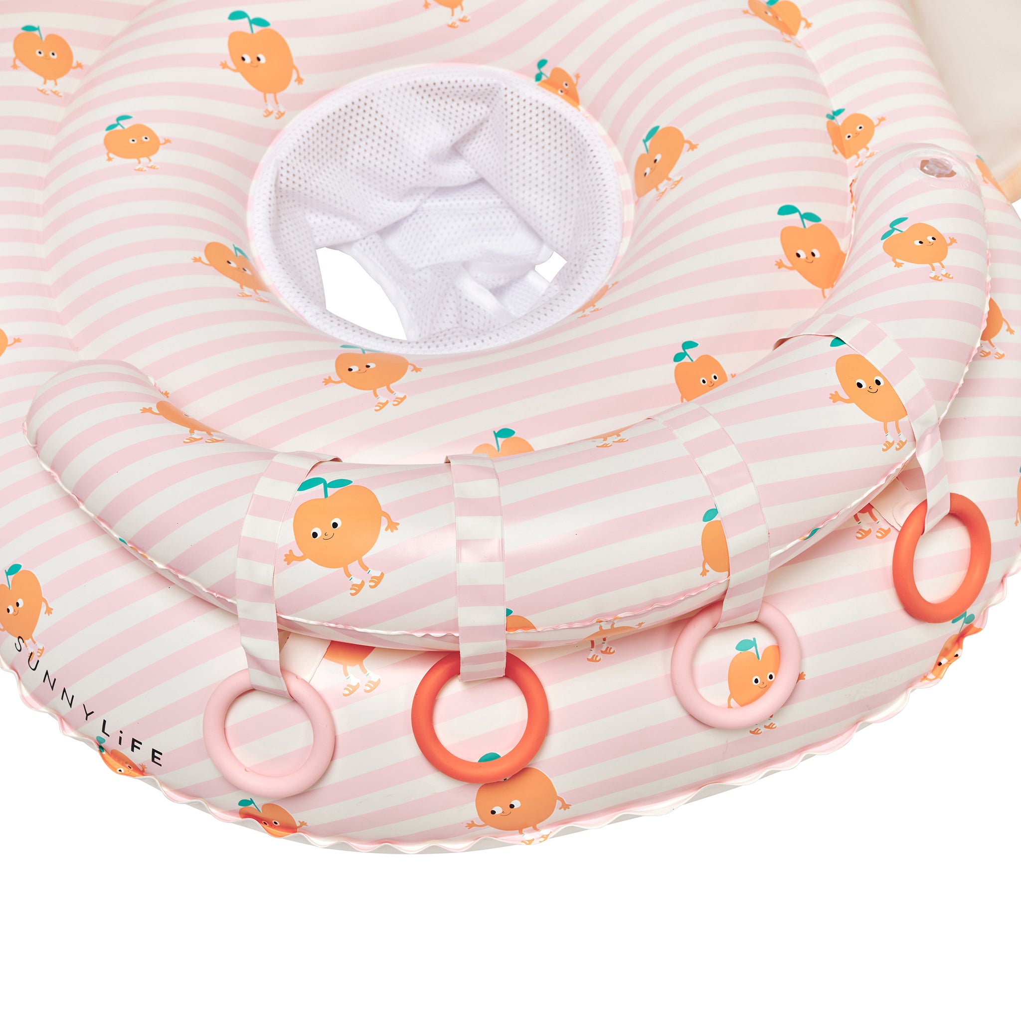 Interactive Baby Float - Poppy the Peach Pink Stripe