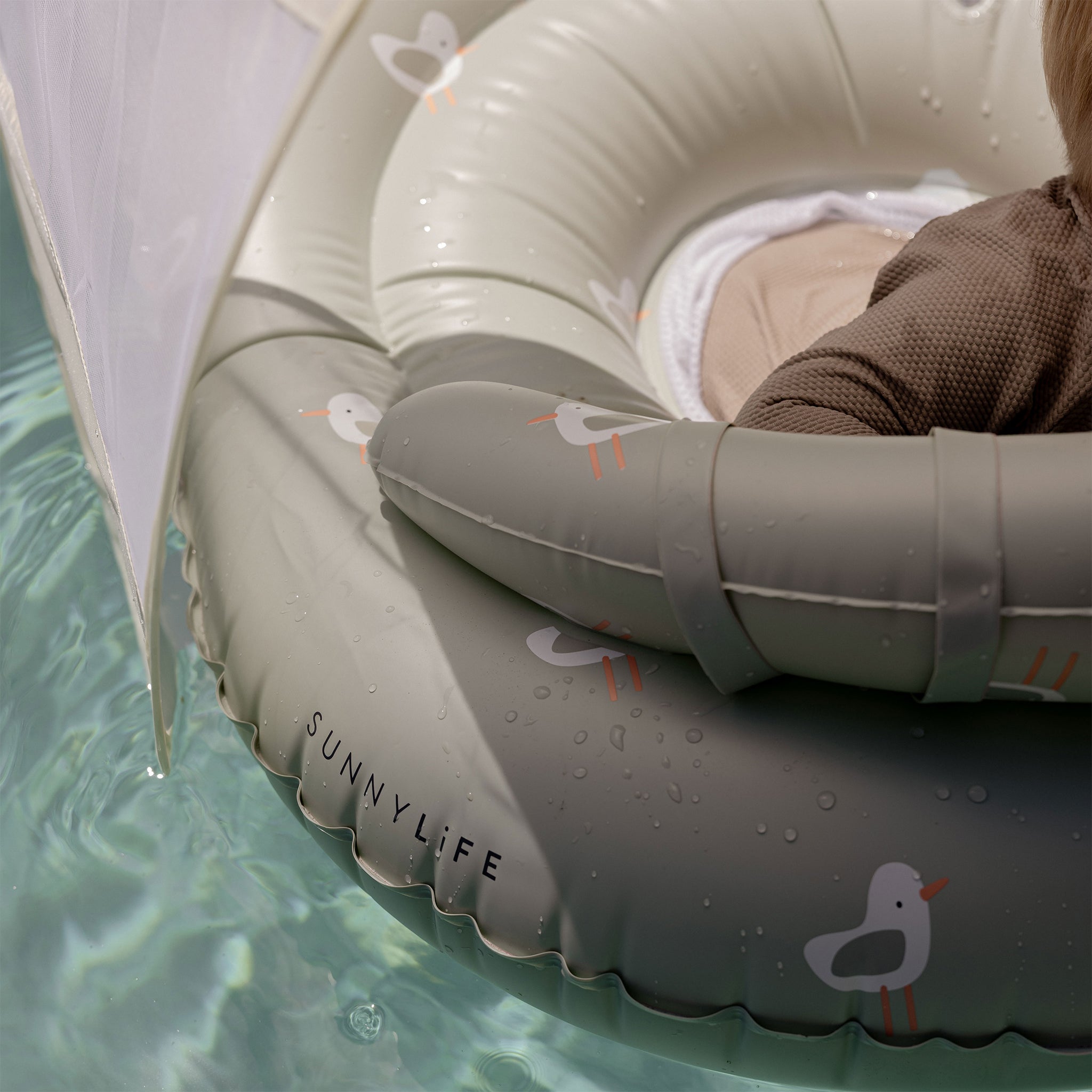 Interactive Baby Float - Sammy the Seagull Green