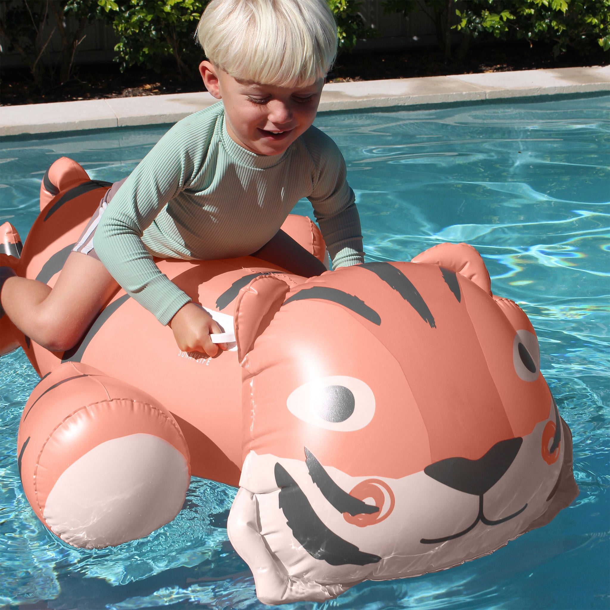 Kids Ride-On Float - Tino the Tiger