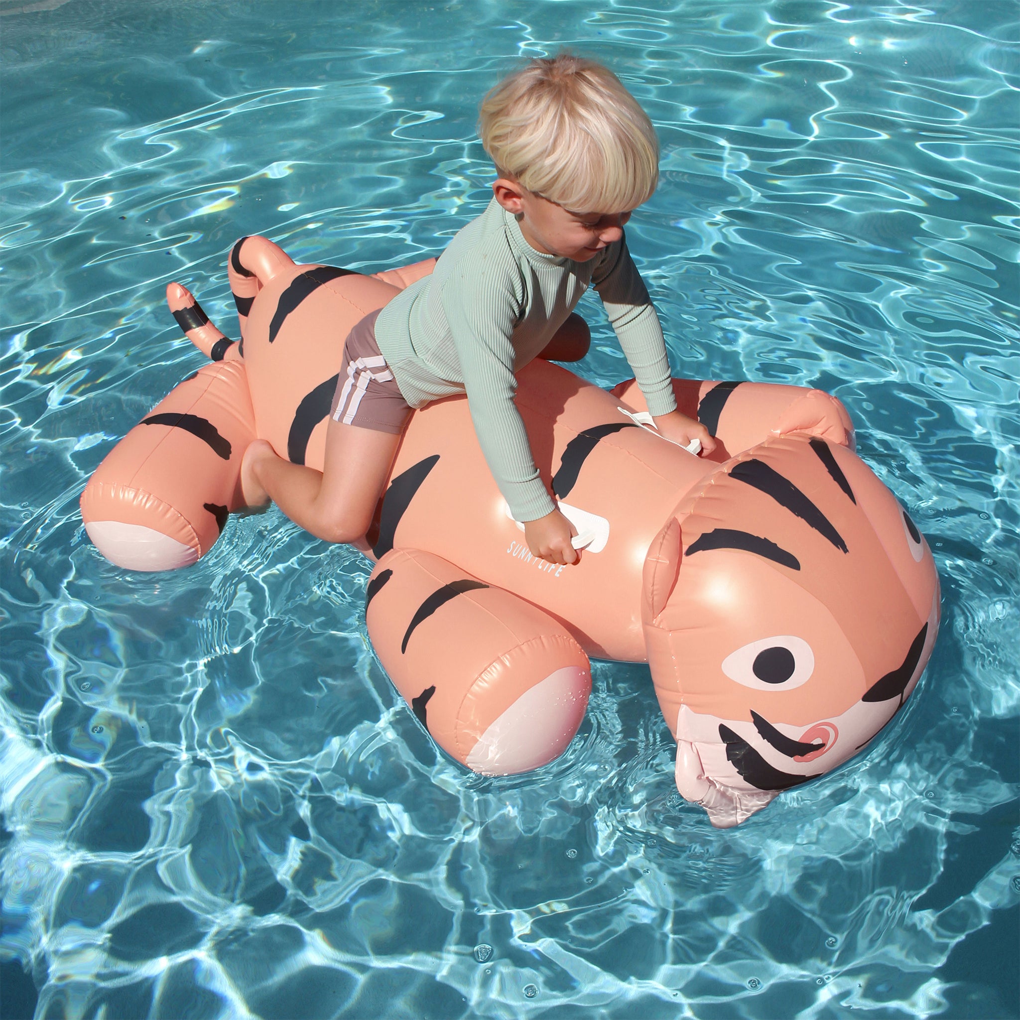 Kids Ride-On Float - Tino the Tiger