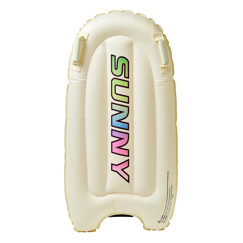 Kids Surf Mat - Cream and Yellow