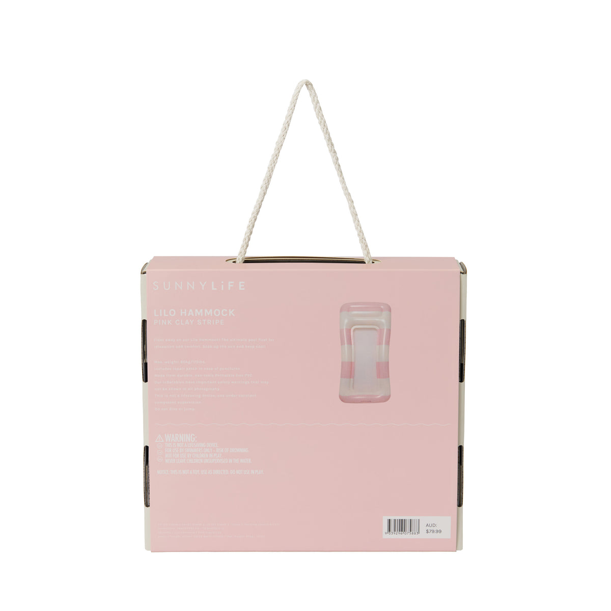 Lilo Hammock - Pink Clay Stripe