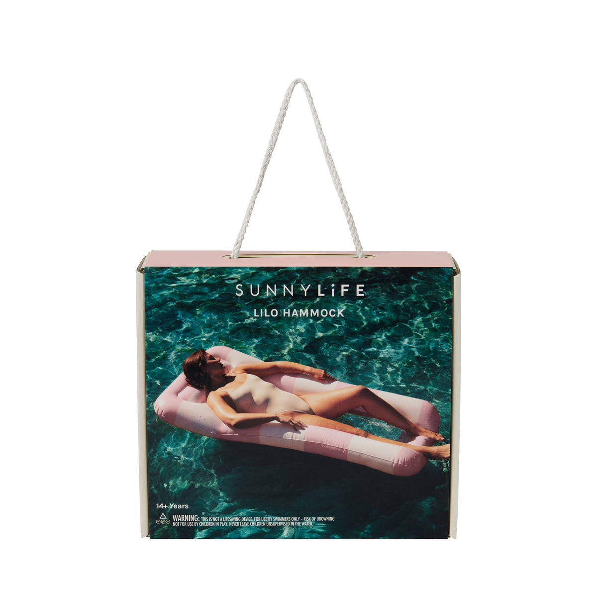 Lilo Hammock - Pink Clay Stripe