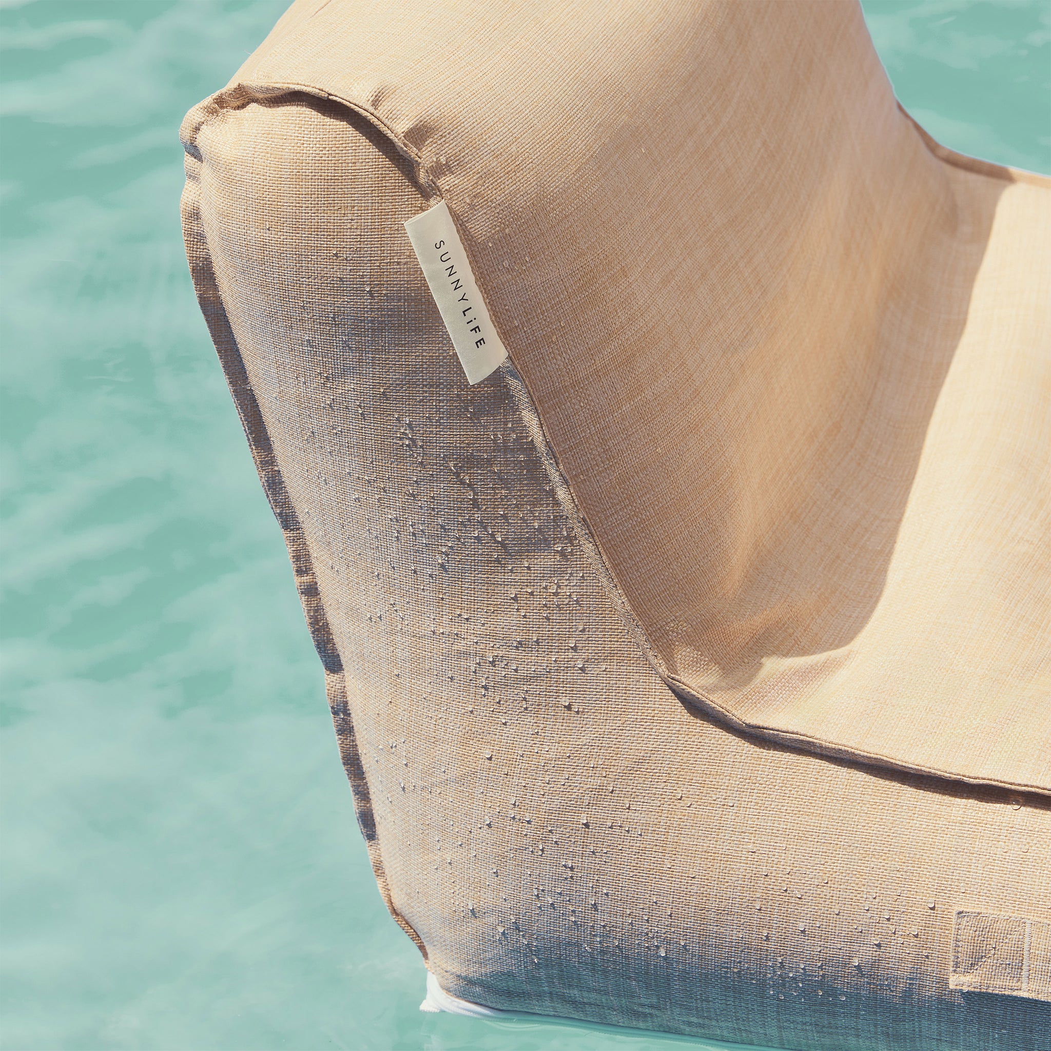 Luxe Lie-On Lounger - Rattan