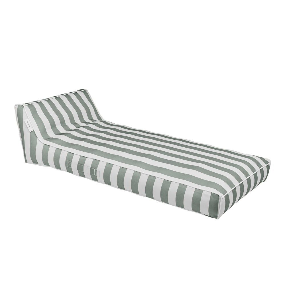 Luxe Lie-On Lounger - Seagrass Stripe - SUNNYLiFE AU