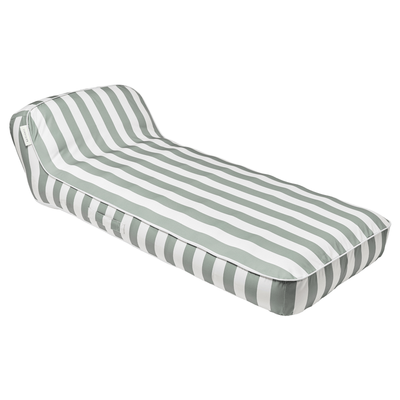 Luxe Lie-On Lounger - Seagrass Stripe