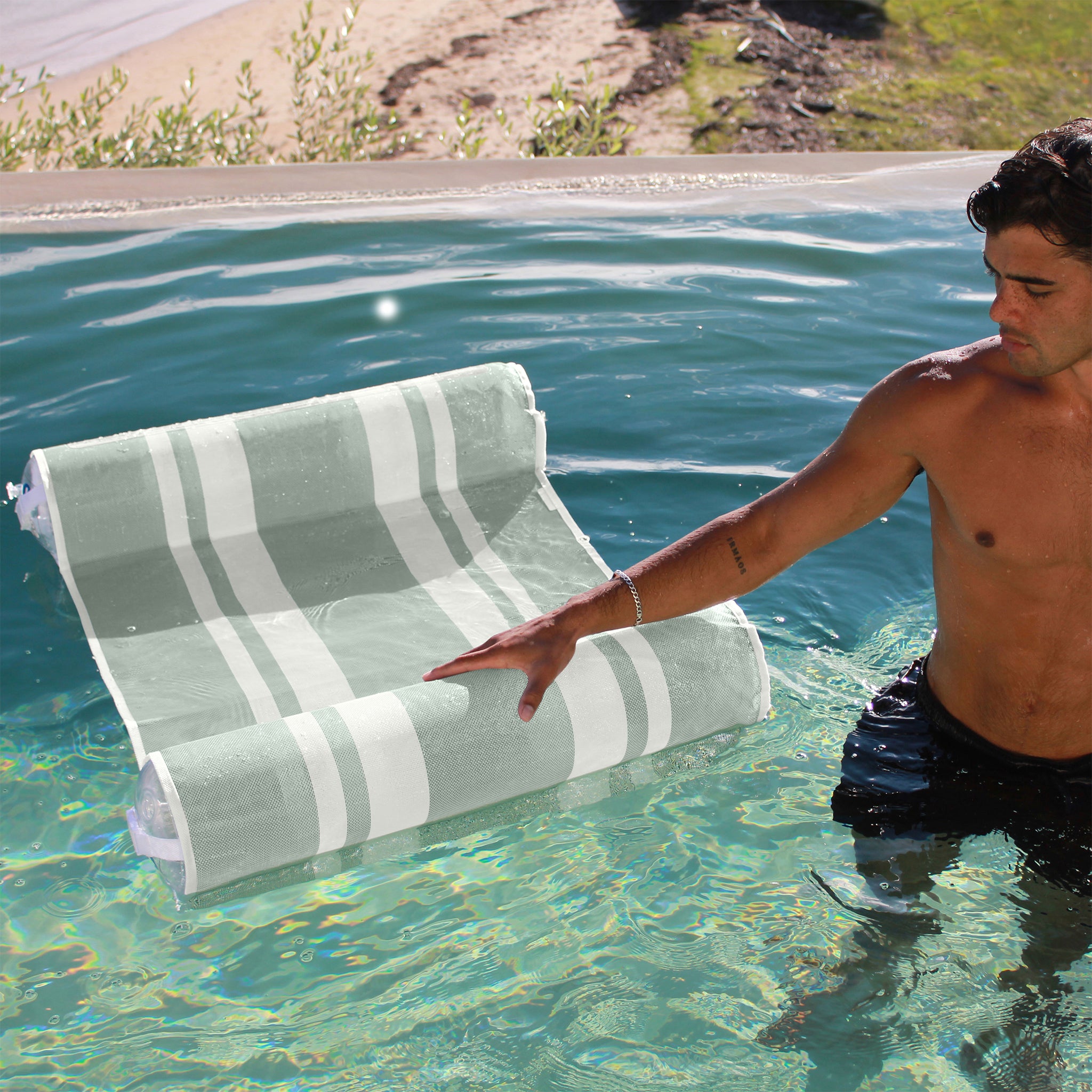 Mesh Hammock Float - Seagrass