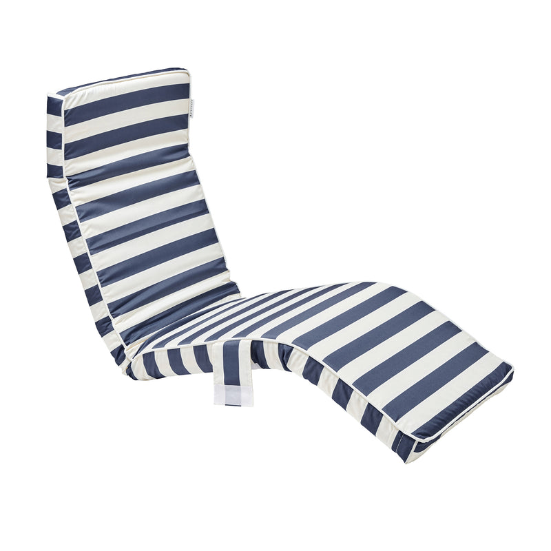 Luxe Lounger Chair - Marine Stripe