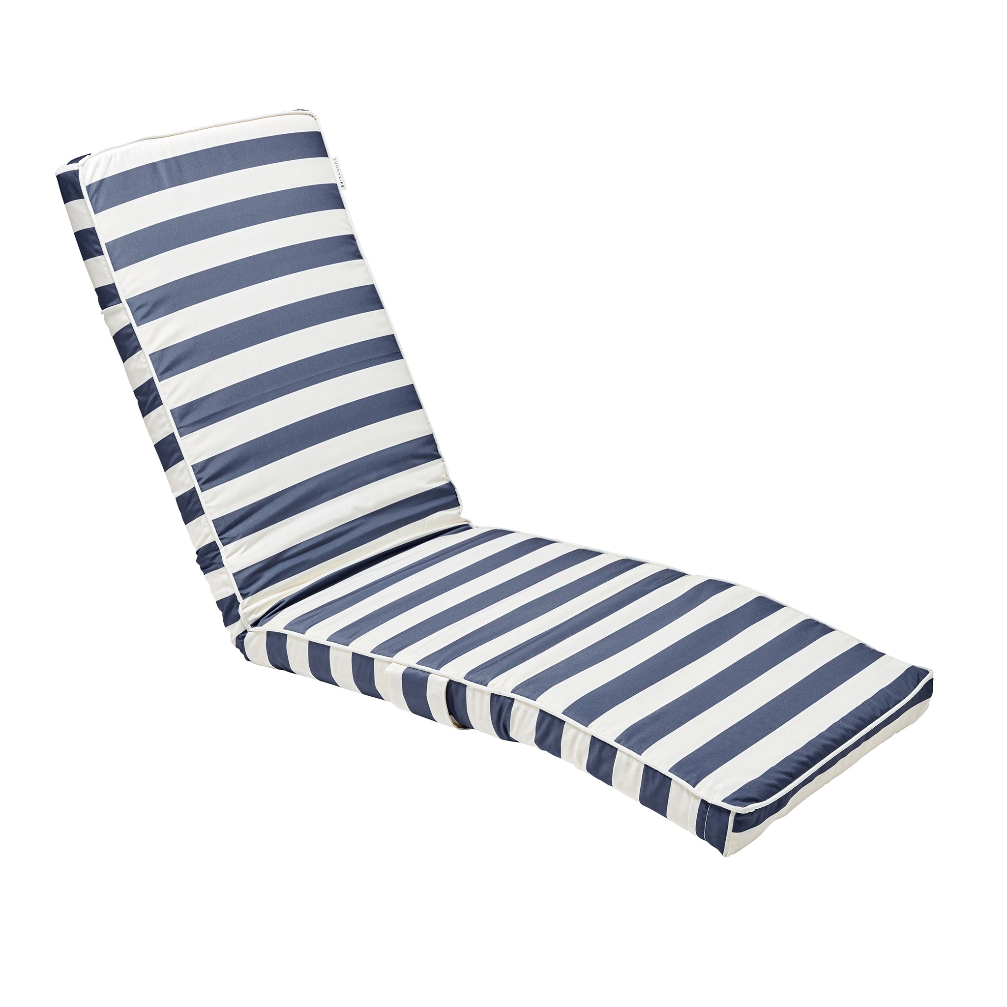 Luxe Lounger Chair - Marine Stripe