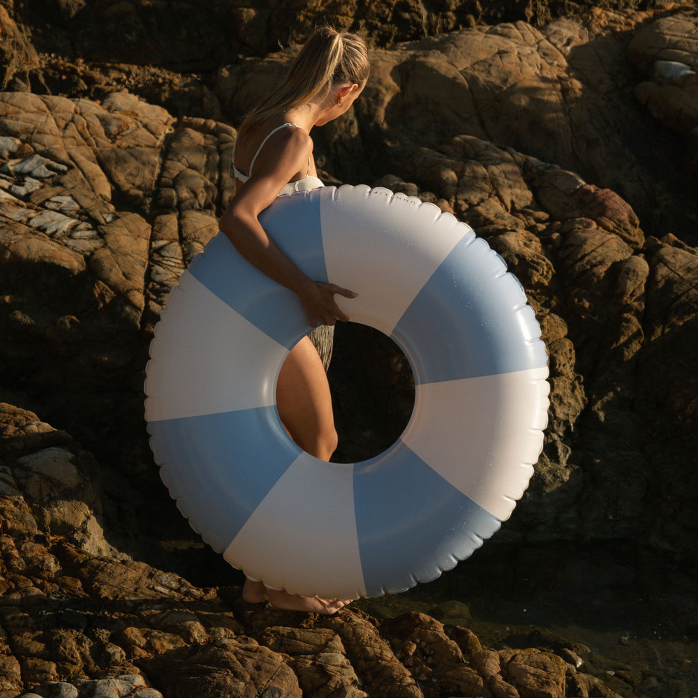Pool Ring - La Mer Med Blue - SUNNYLiFE AU