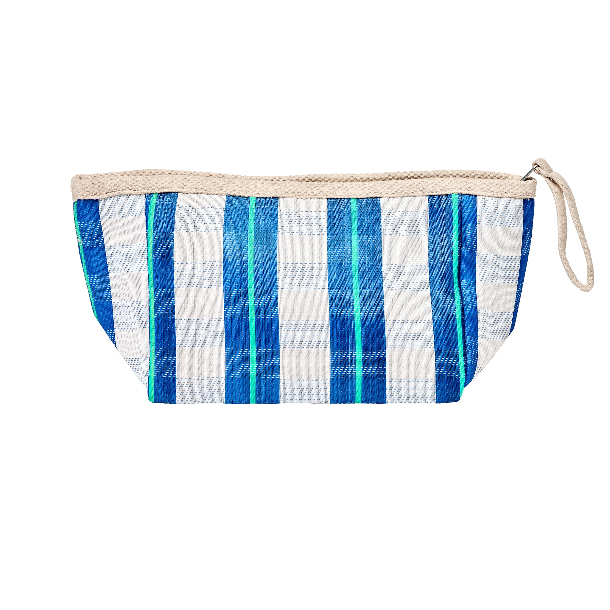 Beach Pouch - Blue Neon