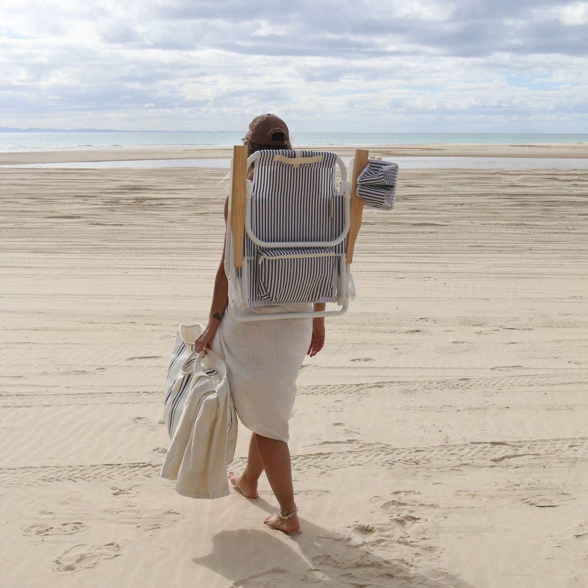 Deluxe Beach Chair - Resort Coastal - SUNNYLiFE AU