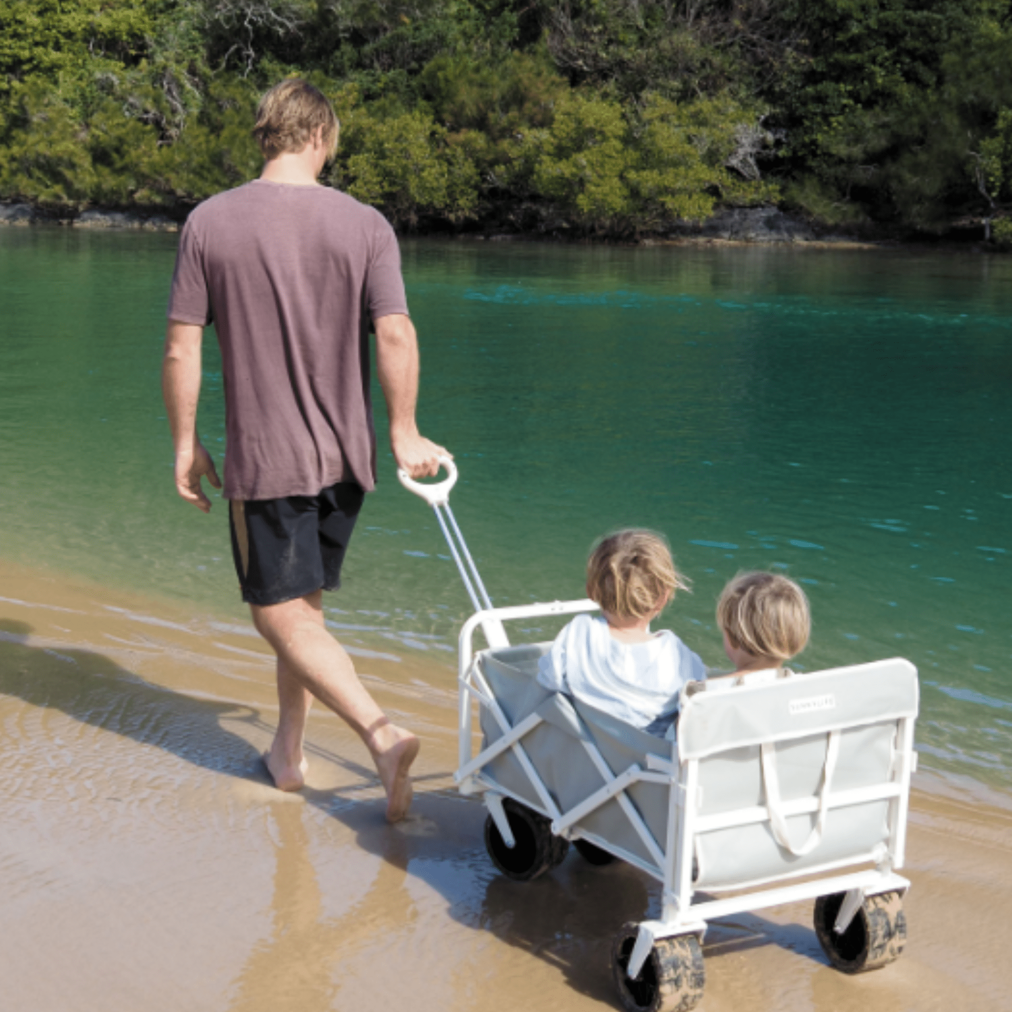 Beach Cart - Seagrass Sage - SUNNYLiFE AU