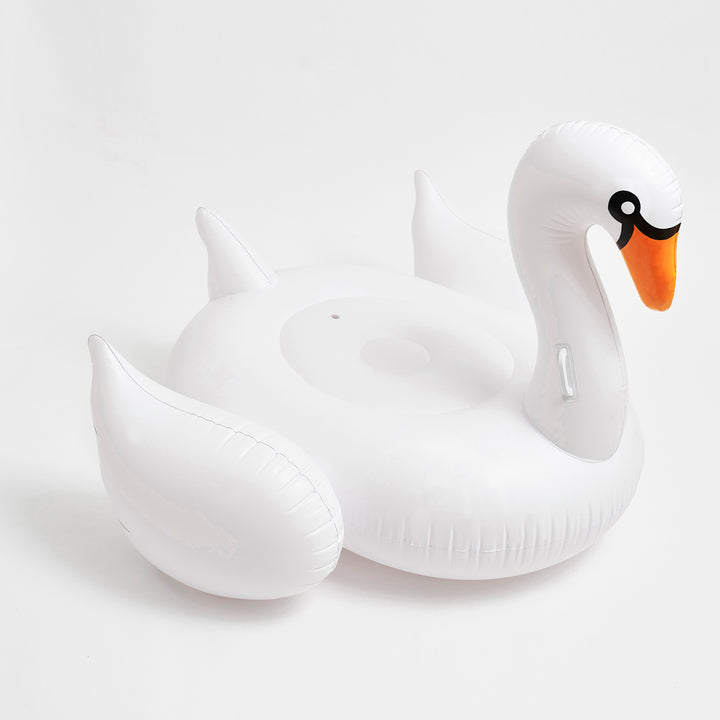 Luxe Ride-On Swan | White