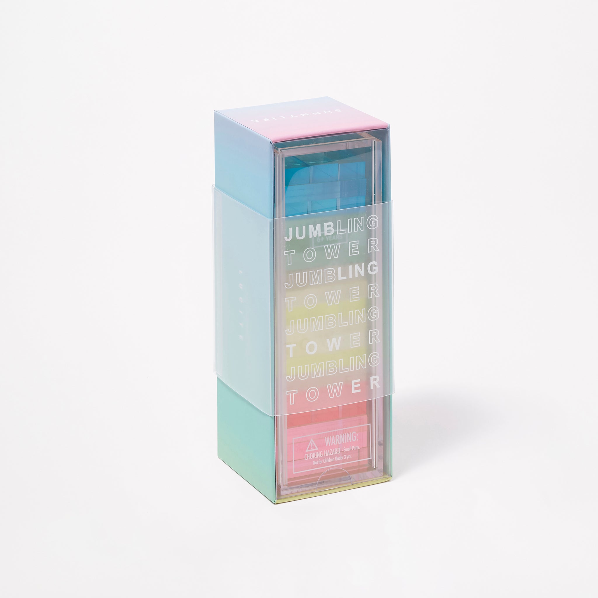 Mini Lucite Jumbling Tower | Aurora