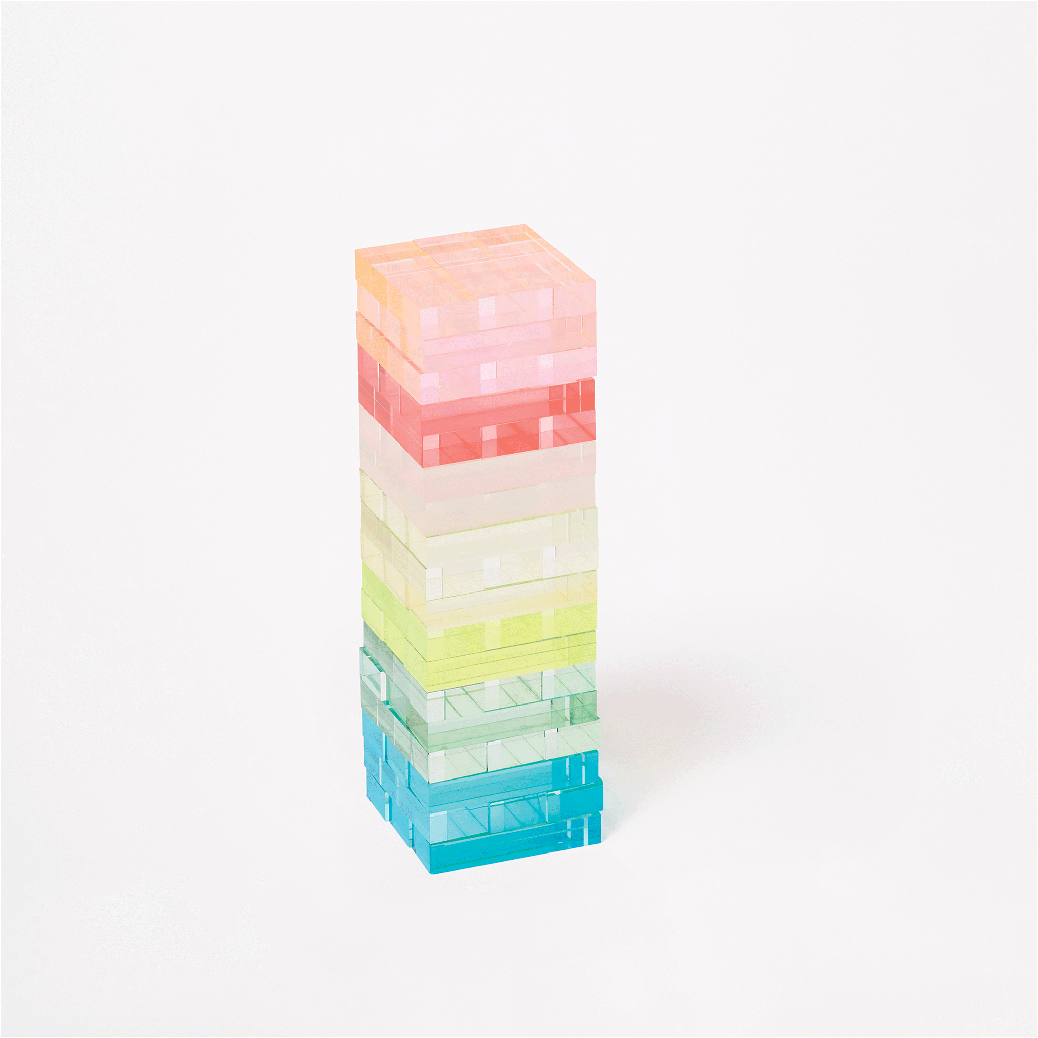 Mini Lucite Jumbling Tower | Aurora