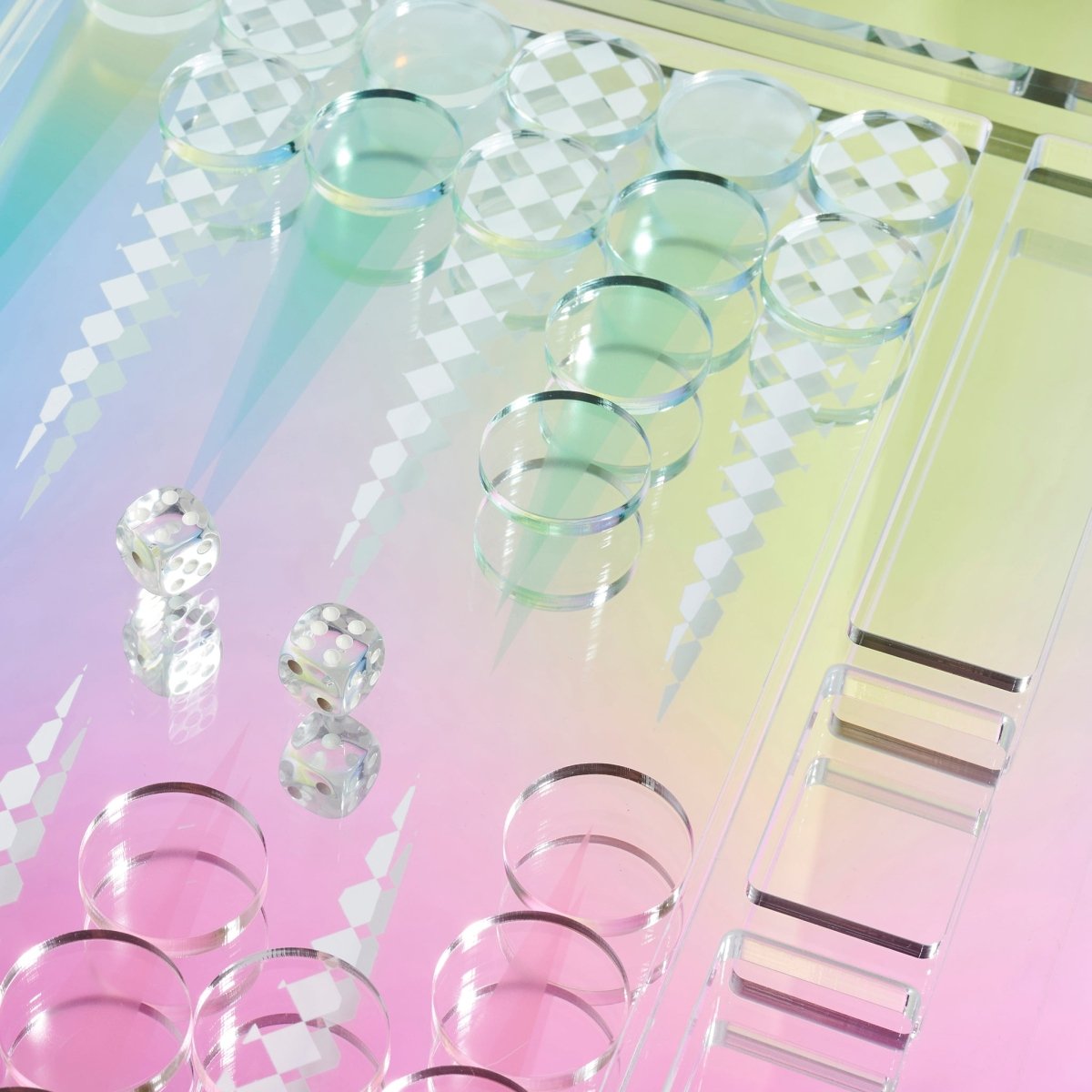 Lucite Table Top Backgammon - SUNNYLiFE AU