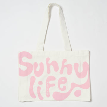 Sunnylife Canvas  | Tote Pink