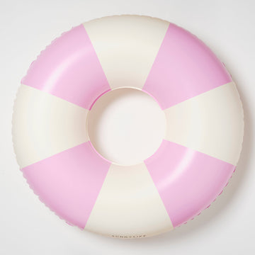Pool Ring | Pink Stripe