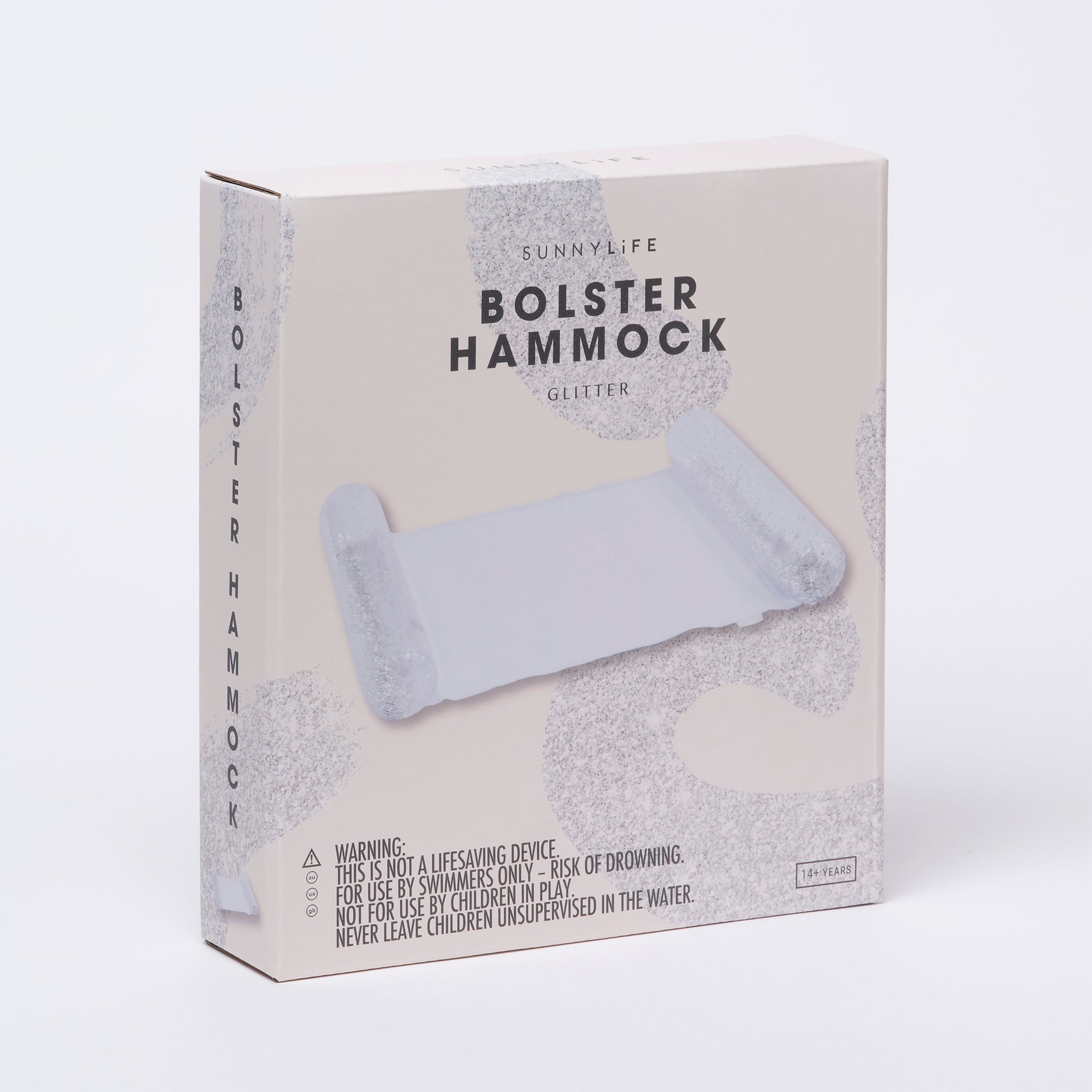 Bolster Hammock Float | Glitter