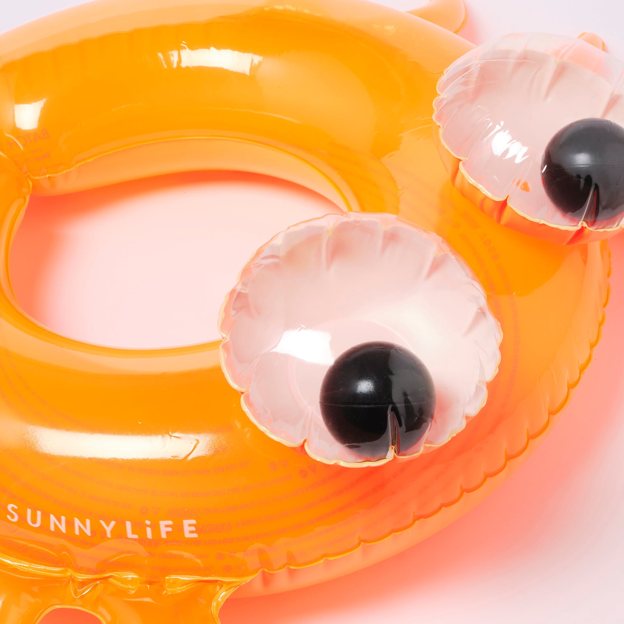 Kiddy Pool Ring | Sonny the Sea Creature Neon Orange