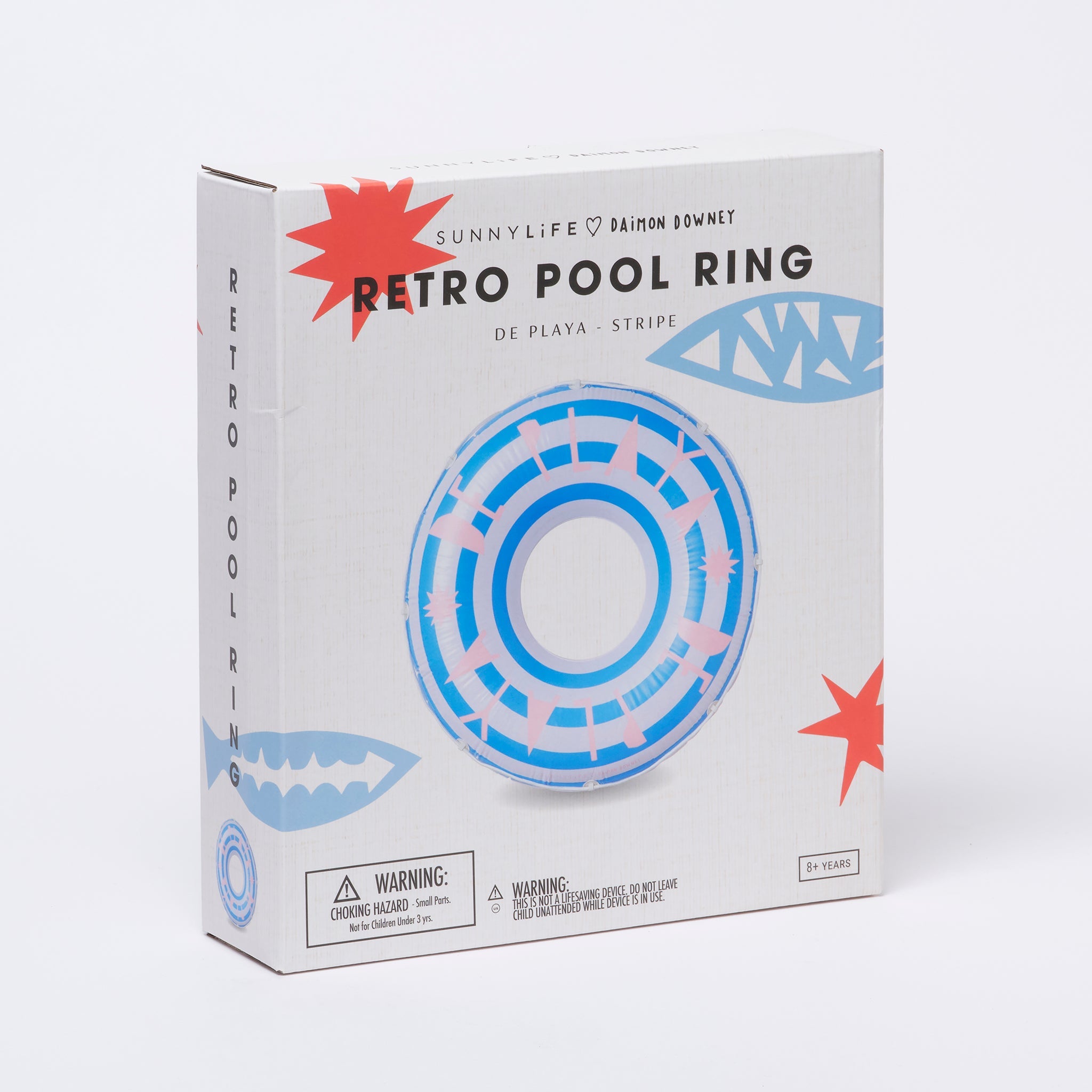 Retro Pool Ring | De Playa Stripe