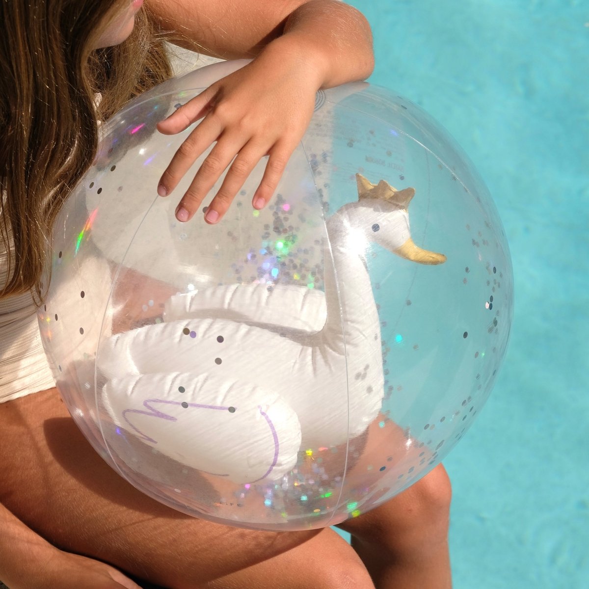 3D Inflatable Beach Ball - Princess Swan - SUNNYLiFE AU