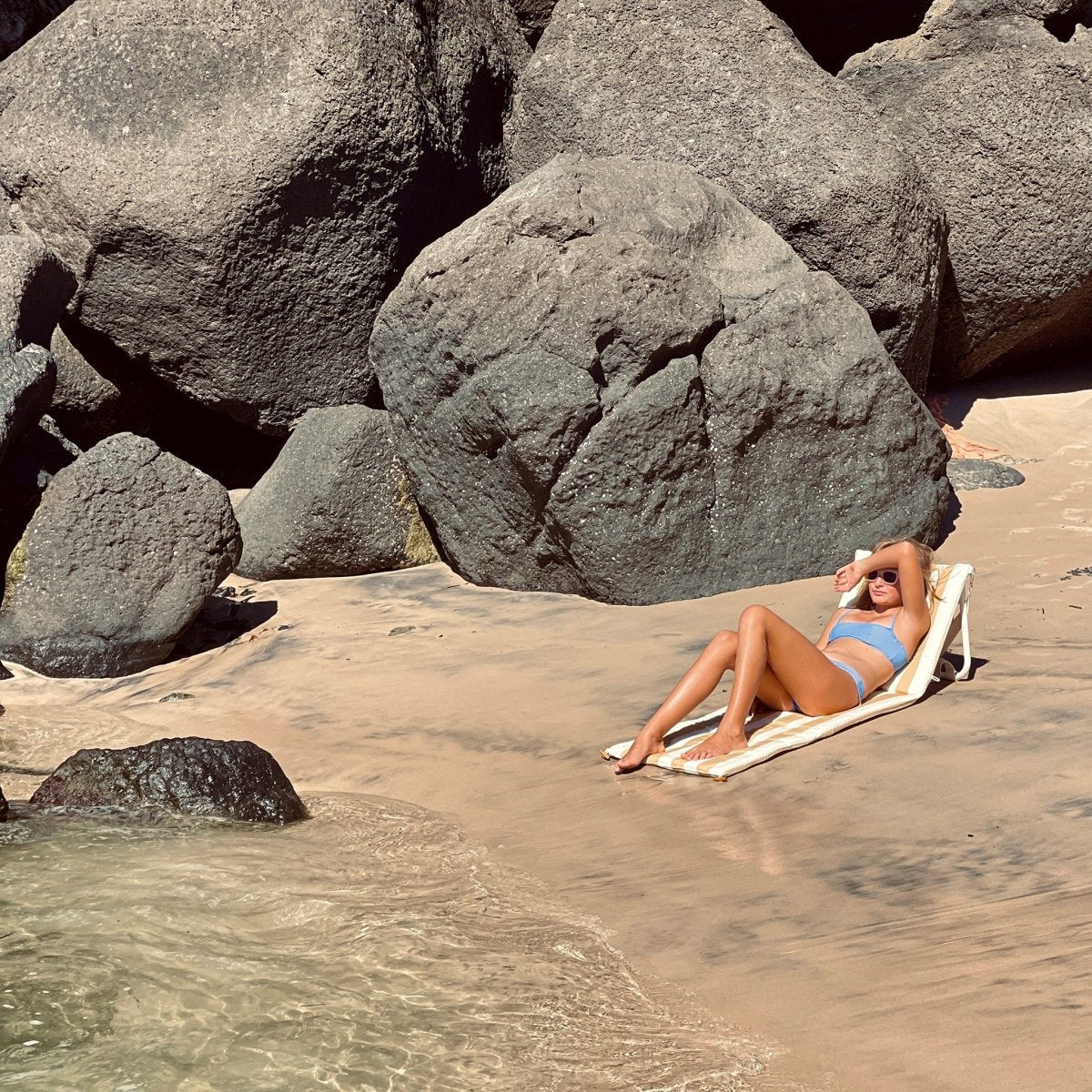 Reclining Beach Chair - Mango Bay - SUNNYLiFE AU