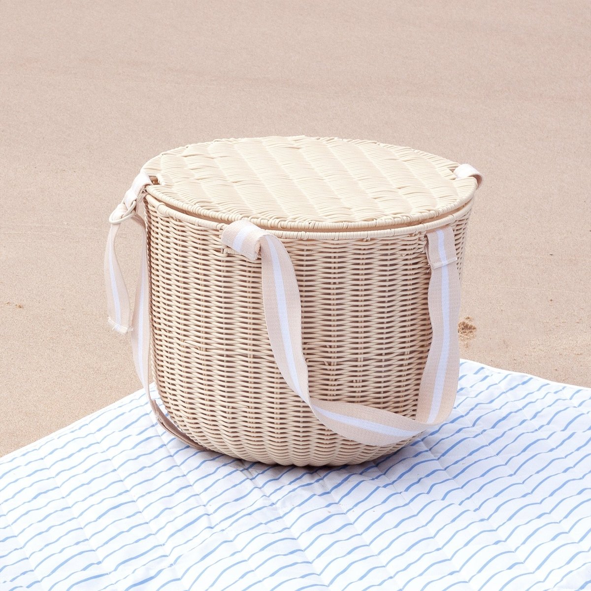 Round Picnic Cooler Basket - SUNNYLiFE AU