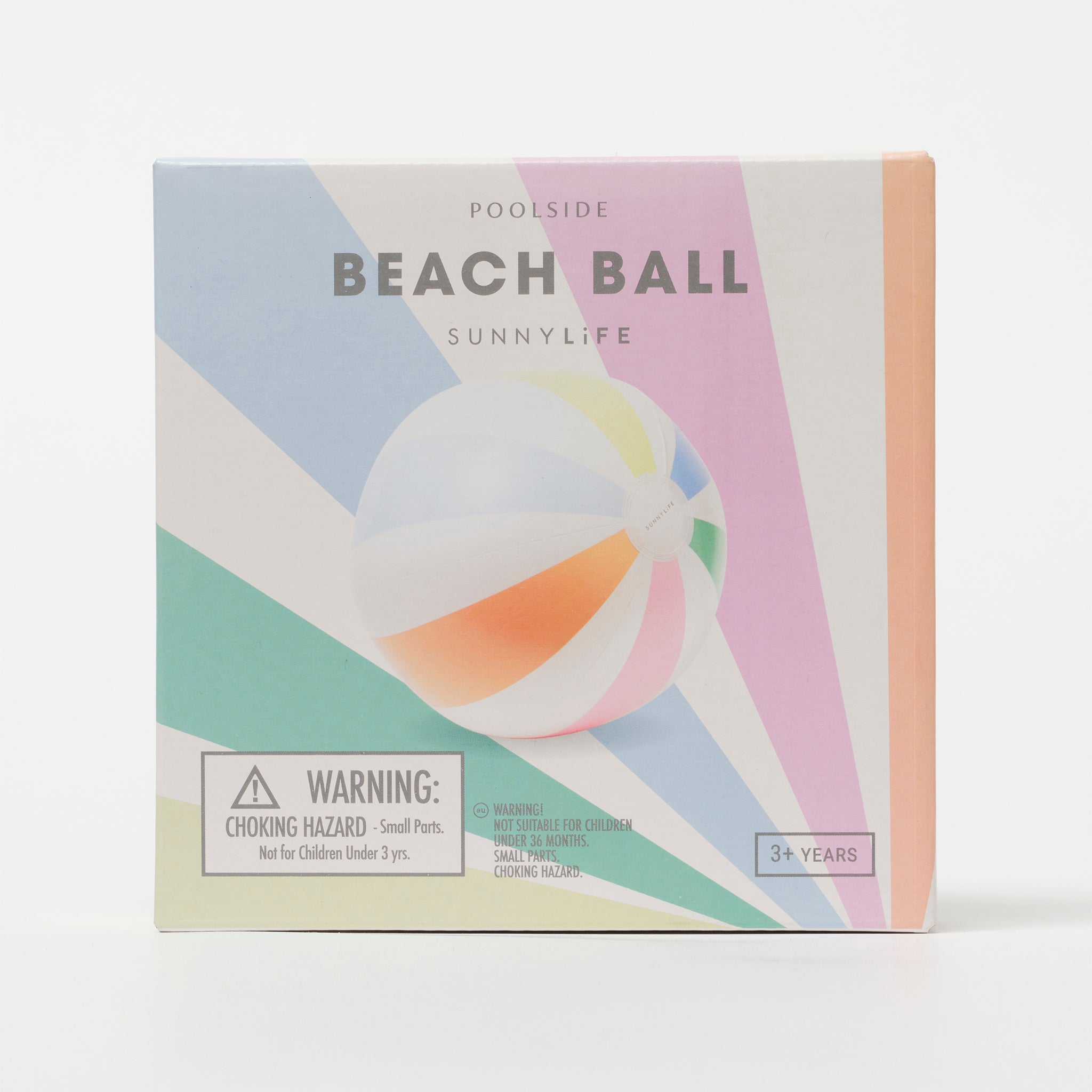 Inflatable Beach Ball | Pool Side Pastel Gelato